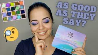 Serenity Palette by Cosmic Brushes - 3 Tutorials, Swatches, Review