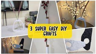 3 Super Easy DIY IDEAS|DIY Home Decor|Diy Trash to Treasure