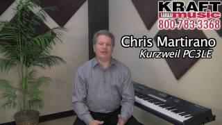 Kraft Music - Kurzweil PC3LE Keyboard Demo with Chris Martirano