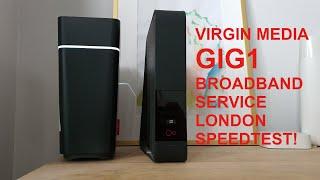 Virgin Media GIG1 Broadband London - Superhub 4 unbox, compare to Superhub 3 and speedtest!