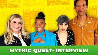 Mythic Quest’s Danny Pudi, Ashly Burch, Imani Hakim, and Jessie Ennis Talk Season 3 at SDCC