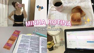 MINHA ROTINA DA MANHÃ PRODUTIVA EM 2022 | acordando cedo,exercícios físicos,leitura e +