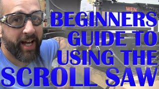 How to use a Scroll Saw | Tutorial for Beginners