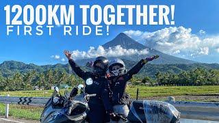 FIRST COUPLE RIDE TO BICOL / AEROX 155 x SR150GT Voge