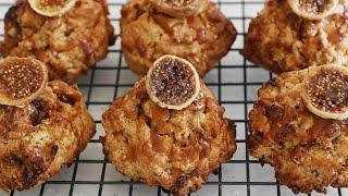 Sub) 캐러멜 무화과 스콘 만들기 Caramel Fig Scones