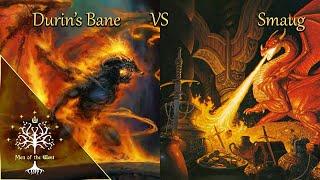 Durin's Bane vs Smaug - Who Would Win?