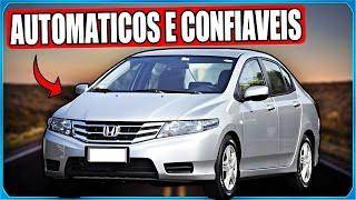 OS 5 MELHORES CARROS AUTOMÁTICOS ATÉ R$ 40MIL, BONS E CONFIÁVEIS