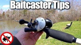 Learning How To Use A New Baitcaster - Beginner Baitcaster Tips