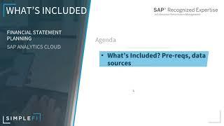Financial Statement Planning in SAP Analytics Cloud - October 29th