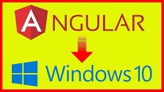 How to install Angular CLI on Windows 10 - Tutorial (2019)