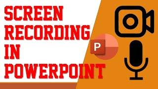 POWERPOINT| SCREEN RECORDING with Voice over | Converted to video (mp4) tutorial