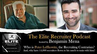 The Elite Recruiter's Podcast with Peter Leffkowitz exploring his contrarian views on headhunting.