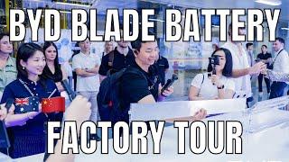 BYD Blade Battery Factory Chongqing China | Day 2 Australia Media Tour