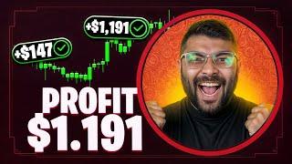  SIMPLE TRADING STRATEGY TO EARN: PROFIT $1.191 IN 10 MIN