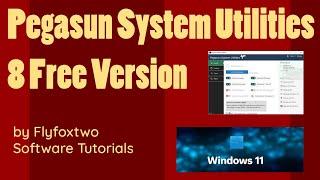 Pegasun System Utilities 8 Free Version