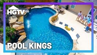 EPIC Pool Transformation! | Pool Kings | HGTV