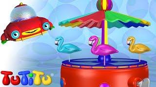 TuTiTu Builds a Carousel - Fun Toddler Learning with Easy Toy Building Activities