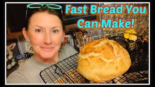  FAST CHEAP EASY Bread YOU Can Make-NO Knead-NO Nonsense! 