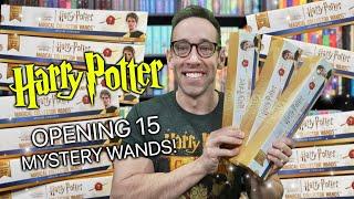 Opening 15 Harry Potter Mystery Wands From Walmart | Triwizard Tournament