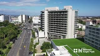 The Beverly Hilton Hotel, Waldorf Astoria Hotel, Beverly Hills - Aerial Views - Full Version