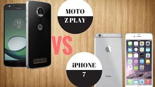 Moto Z Play vs iphone 7 Camera Comparison