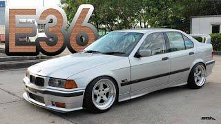 BMW E36 / 1JZ Twin Turbo / AC snitcher Wheels / 90's car / SUB ENG