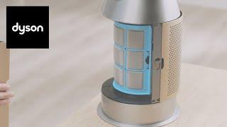 Replacing the HEPA+carbon filters on your Dyson Purifier Hot+ Cool Formaldehyde purifying fan heater