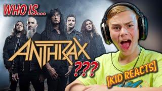 First Time Hearing Anthrax [Gen Alpha Kid Reacts] Only - Sound of White Noise #musicreaction