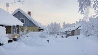 Eisiges Wetter in Skandinavien: Rekordtieftemperaturen in Schweden, Schneestürme in Dänemark