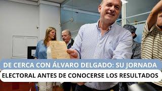 El día de Álvaro Delgado: así fue la jornada del candidato del Partido Nacional en el balotaje 2024