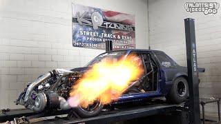 1600HP Turbo LSx Spins to 9200rpm! K.P. Tuning X275 Mustang Shakedown