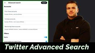  Qué es y Cómo usar Twitter Advanced Search (búsqueda avanzada)