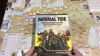 Imperial Tide: The Great War 1914-1918 (Compass Games) - Unboxing and Brief Overview