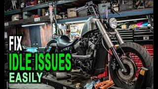 How To Fix Idle Issues - Bike wont stay in idle? EASY Diagnosis