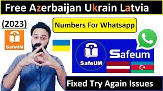 How to create fake Whatsapp account 2023 | fake Whatsapp kaise banaye | Get second number | SafeUM