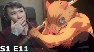 Demon Slayer - Season 1 Episode 11 | ZENITSU AND BOAR MAN!! NEW FRIENDSHIPS?? (REACTION)