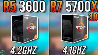 Ryzen 5 3600 vs Ryzen 7 5700X3D - Insane Difference?