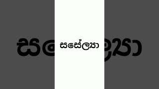 ස අකුරෙන් දුවට නමක්