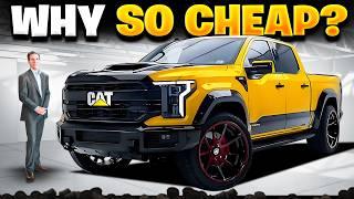 New 2025 Caterpillar Pickup Truck JUST UNVEILED For a Price You'd Never Expect!