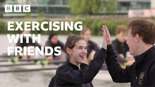 The SURPRISING benefits of exercising with friends! - BBC