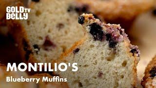 Watch Owners Of Montilio's Baking Company Bake Up Their Iconic Blueberry Muffins