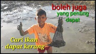 Ternyata disini bukan hanya ikan , kerangpun ada // panen ikan bonus kerang