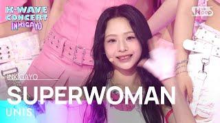 UNIS (유니스) - SUPERWOMAN @인기가요 inkigayo 20240609