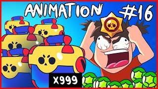 [#16] BRAWL STARS ANIMATION - MEGA BOX OPENING | Lucky!?