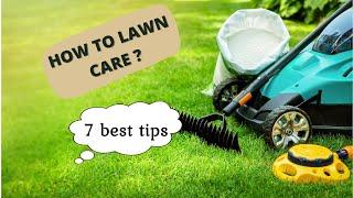 How To Lawn Care & Maintenance