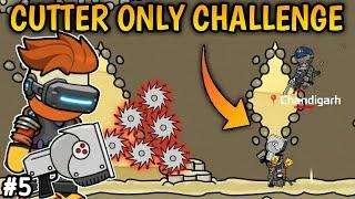 cutter only challenge in mini militia # 5