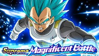 RESURRECTION F BLUE ZONE!! Vegeta Blue Supreme Magnificent Battle Stage 2 | DBZ Dokkan Battle