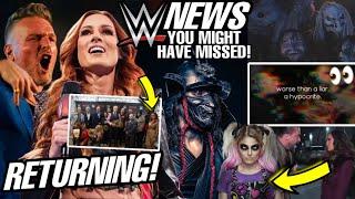 HUGE WWE RETURNS! WYATT SICKS NEW POST! THE ROCK NOT AT WRESTLEMANIA? ALEXA BLISS TEASED? WWE NEWS