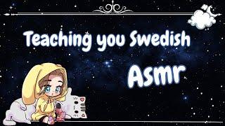 ASMR Teaching you Swedish  | 