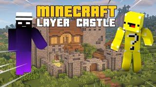 LAYER CASTLE OBZOR️ #uzbekchaletsplay #minecraft